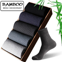 Load image into Gallery viewer, Men's Bamboo Fiber Socks
