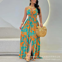 Load image into Gallery viewer, Floral Print Long Dress