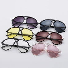 Load image into Gallery viewer, Luxury Brand Oversized Sunglasses women Men Retro Pilot Ins Trending Sun Glasses Driving Shades UV400 Eyeglasse