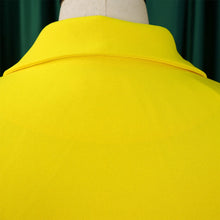 Load image into Gallery viewer, Notched Collar Full Sleeve Sashes Pleated Dress