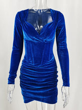 Load image into Gallery viewer, Sexy Velvet Dress