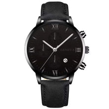 Load image into Gallery viewer, Black Quartz Men's Watch