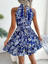 Load image into Gallery viewer, Sexy Floral Print Short Dress
