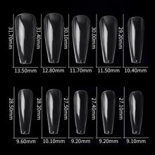 Load image into Gallery viewer, 500pcs Natural Tips Nails Extension