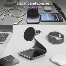 Load image into Gallery viewer, Bonola Magnetic 3 in 1 Wireless Charger for iPhone