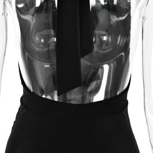 Load image into Gallery viewer, Sexy Backless High Slit Halter Dress