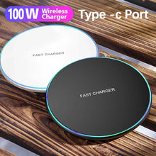 Load image into Gallery viewer, 100W Fast Wireless Charger Pad