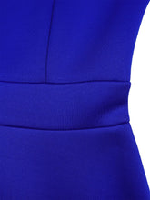 Load image into Gallery viewer, Short Sleeve Split bodycon ruffles midi prom Dress