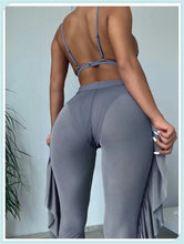 Load image into Gallery viewer, 3-Piece Floral Print Knot Front Bikinis