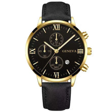 Load image into Gallery viewer, Black Quartz Men's Watch