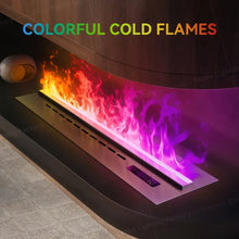 Load image into Gallery viewer, Smart Home 3D Atomized Fireplace with LED Colorful Flame