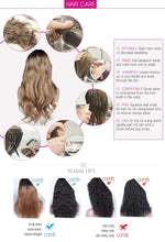 Load image into Gallery viewer, Black 13*4 Body Wave Lace Front Wig