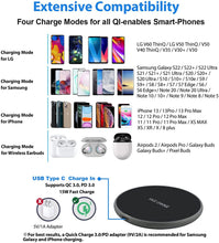 Load image into Gallery viewer, 100W Fast Wireless Charger Pad