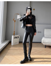 Load image into Gallery viewer, Matte Leather Leggings