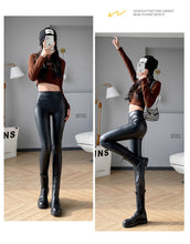 Load image into Gallery viewer, Matte Leather Leggings