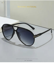 Load image into Gallery viewer, Retro Large Pilot Sunglasses