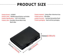 Load image into Gallery viewer, Men's Slim Credit Card Holder