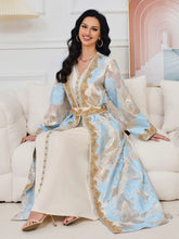 Load image into Gallery viewer, 2-Pieces Set Dubai Abaya Kaftan For Wedding