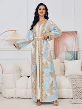 Load image into Gallery viewer, 2-Pieces Set Dubai Abaya Kaftan For Wedding