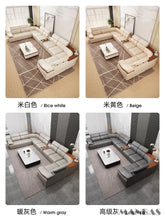 Load image into Gallery viewer, Elegant Leather Sectional Sofa Sets