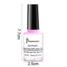 Load image into Gallery viewer, 2-Pcs Peel Off Latex Nail Polish Liquid Set With Tweezer
