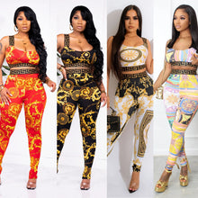Load image into Gallery viewer, Sexy Print Two-Piece Set