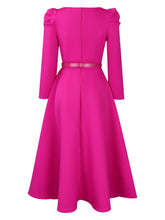 Load image into Gallery viewer, Short Sleeve Split bodycon ruffles midi prom Dress