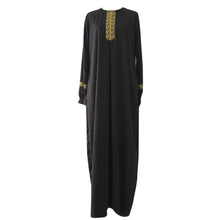 Load image into Gallery viewer, Long Embroidery Caftan Abaya