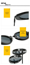 Load image into Gallery viewer, Retro Oval Sunglasses