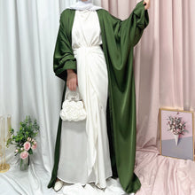 Load image into Gallery viewer, Satin Abaya