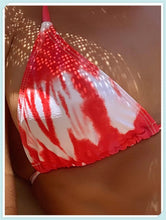 Load image into Gallery viewer, 3-Piece Floral Print Knot Front Bikinis