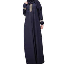 Load image into Gallery viewer, Long Embroidery Caftan Abaya