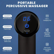 Load image into Gallery viewer, Portable Fascial Massage Gun