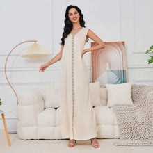 Load image into Gallery viewer, 2-Pieces Set Dubai Abaya Kaftan For Wedding