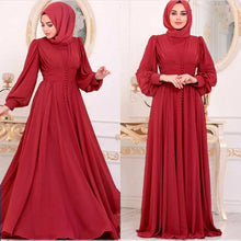 Load image into Gallery viewer, Chiffon Studded A-line Abayas