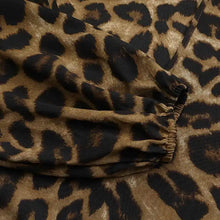 Load image into Gallery viewer, Long-Sleeve Leopard Dresses