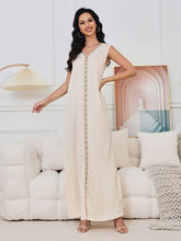 Load image into Gallery viewer, 2-Pieces Set Dubai Abaya Kaftan For Wedding