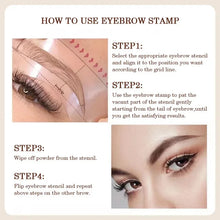Load image into Gallery viewer, Eyebrow Stamp Shaping Kit