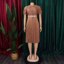 Load image into Gallery viewer, Elegant Luxury Pleated Lace Dresses