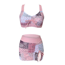 Load image into Gallery viewer, Floral Printed Backless Swimsuits