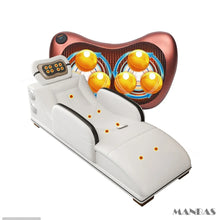 Load image into Gallery viewer, Luxury L-Shaped Genuine Leather Sectional Sofa with Bluetooth Speaker