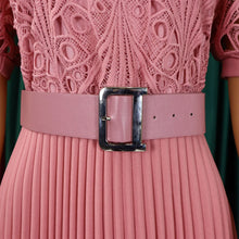 Load image into Gallery viewer, Elegant Luxury Pleated Lace Dresses