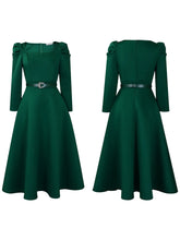 Load image into Gallery viewer, Short Sleeve Split bodycon ruffles midi prom Dress