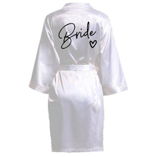 Load image into Gallery viewer, Wedding Party Team Bride Robe