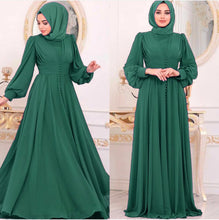 Load image into Gallery viewer, Chiffon Studded A-line Abayas