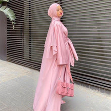 Load image into Gallery viewer, 2 Piece Matching Abaya Set