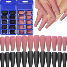Load image into Gallery viewer, 100Pc Matte Press Ballerina Long Nails