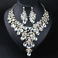 Load image into Gallery viewer, Exaggerated Rhinestone Jewelry Set