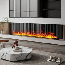 Load image into Gallery viewer, Smart Home 3D Atomized Fireplace with LED Colorful Flame