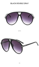 Load image into Gallery viewer, Luxury Brand Oversized Sunglasses women Men Retro Pilot Ins Trending Sun Glasses Driving Shades UV400 Eyeglasse